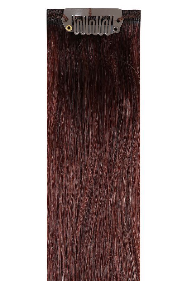 Deluxe Head Clip-In Rich Merlot #K7 Hair Extensions